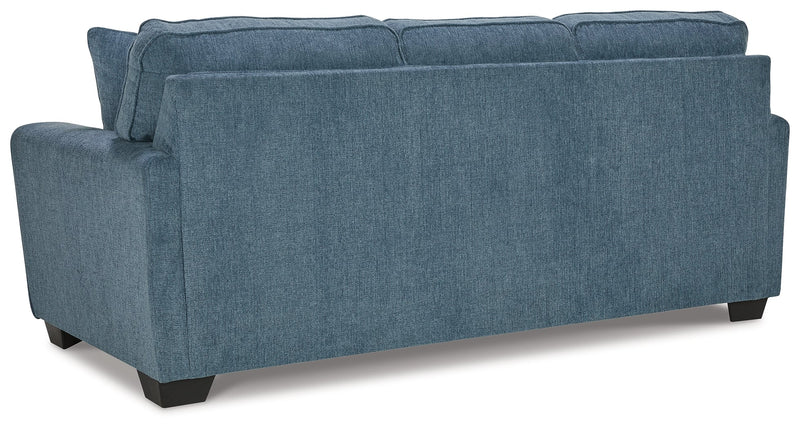 Cashton Sofa and Loveseat in Blue - PKG015052