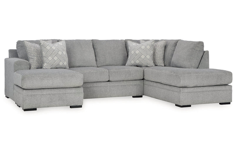 Casselbury Cement 2 - Piece RAF Chaise Sectional - DMV FurnitureSectional