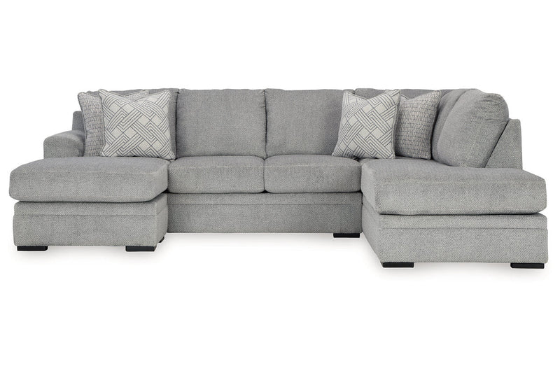Casselbury Cement 2 - Piece RAF Chaise Sectional - DMV FurnitureSectional