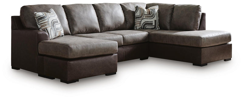 Castille Way Fossil 2-Piece Sleeper Sectional with Chaise - PC62703S5