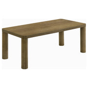 Castlewood 3-piece Cocktail Coffee Table Set Brown Oak - 710858-S3