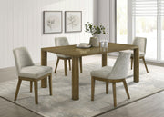 Castlewood 5-piece 71-inch Rectangular Dining Set Brown Oak - 109351-S5