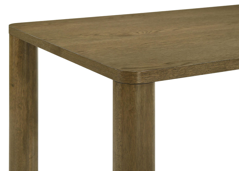 Castlewood 5-piece 71-inch Rectangular Dining Set Brown Oak - 109351-S5