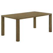 Castlewood 5-piece 71-inch Rectangular Dining Set Brown Oak - 109351-S5