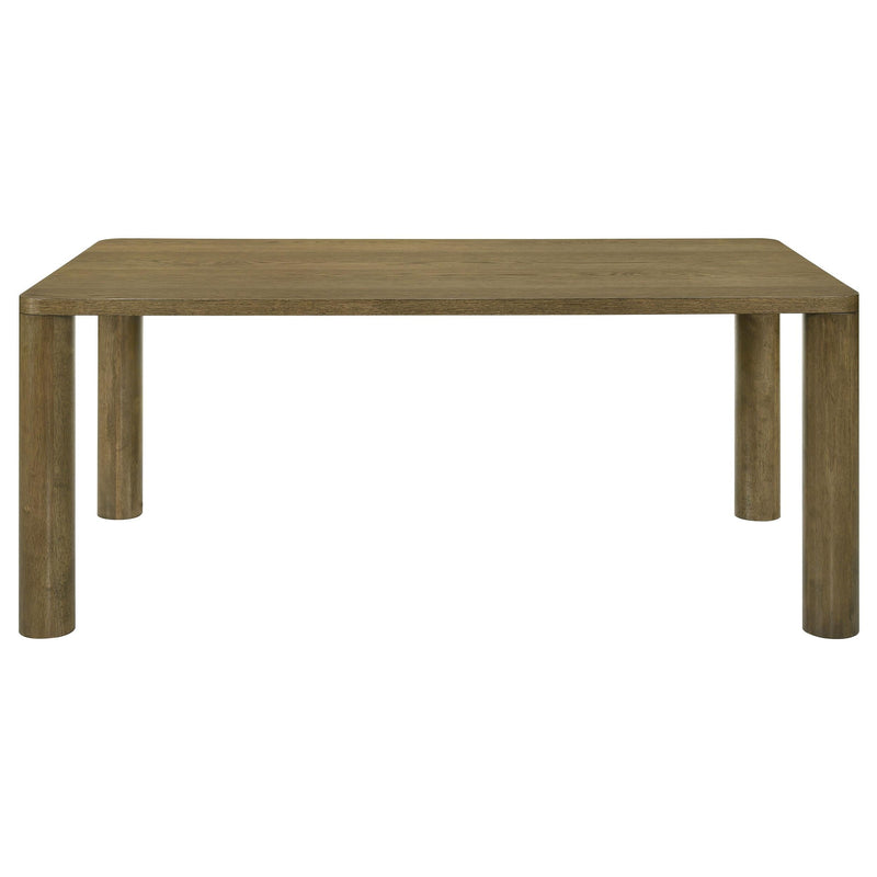 Castlewood 5-piece 71-inch Rectangular Dining Set Brown Oak - 109351-S5