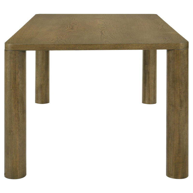 Castlewood 5-piece 71-inch Rectangular Dining Set Brown Oak - 109351-S5