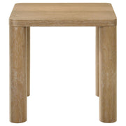 Castlewood Engineered Wood Accent Side End Table Light Oak - 710867