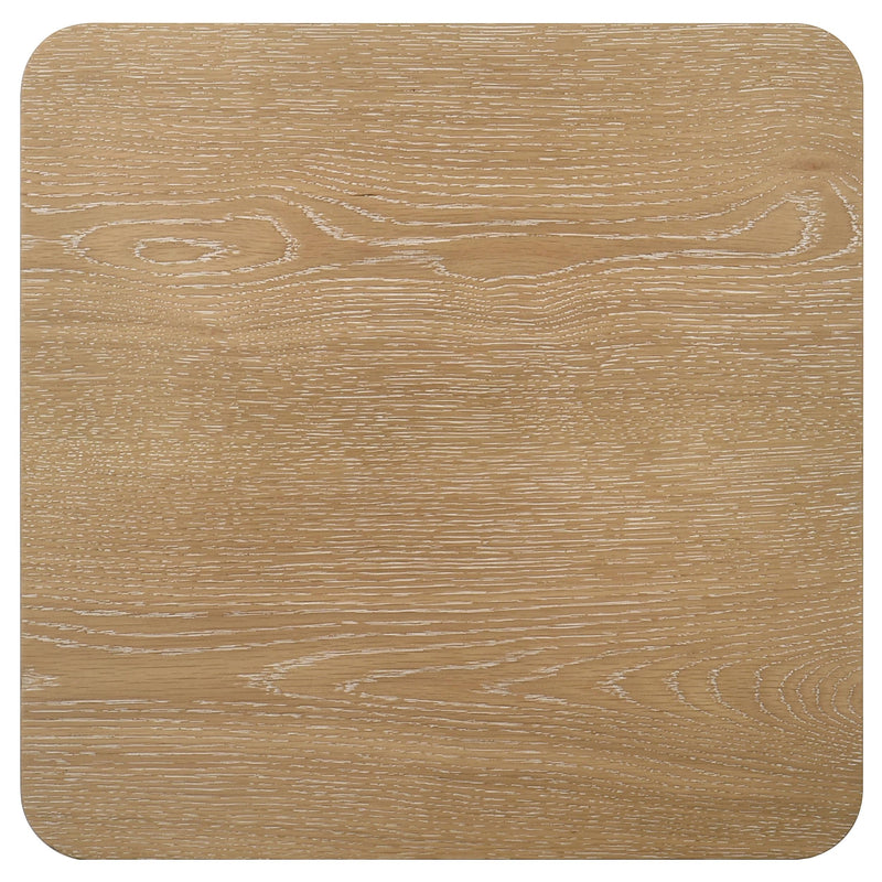 Castlewood Engineered Wood Accent Side End Table Light Oak - 710867