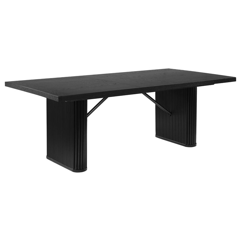 Catherine 5-piece Rectangular Dining Table Set Black - 106251-S5