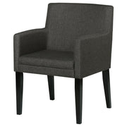 Catherine Upholstered Dining Arm Chair Grey (Set of 2) - 106252