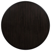 Catley 5-piece Round Drop Leaf Dining Table Set Dark Coffee - 150350