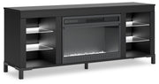 Cayberry 60" TV Stand with Electric Fireplace - DMV FurnitureEntertainment Center