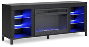 Cayberry 60" TV Stand with Electric Fireplace - DMV FurnitureEntertainment Center