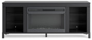 Cayberry 60" TV Stand with Electric Fireplace - DMV FurnitureEntertainment Center