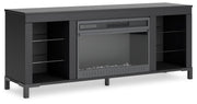 Cayberry 60" TV Stand with Electric Fireplace - DMV FurnitureEntertainment Center