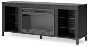 Cayberry 60" TV Stand with Electric Fireplace - DMV FurnitureEntertainment Center