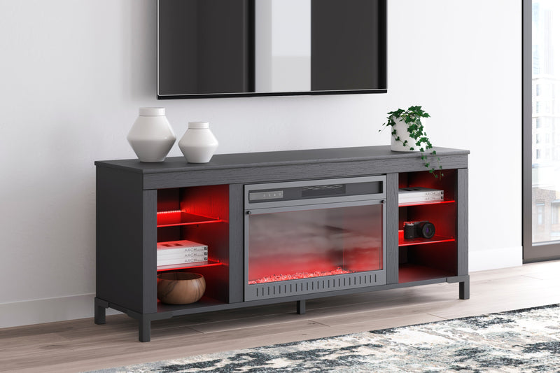 Cayberry 60" TV Stand with Electric Fireplace - DMV FurnitureEntertainment Center