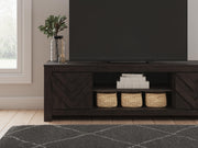 Cayboni Black 71" TV Stand - W3789-68