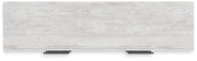 Cayboni Full Panel Bed with Dresser and Nightstand in Whitewash - PKG019191