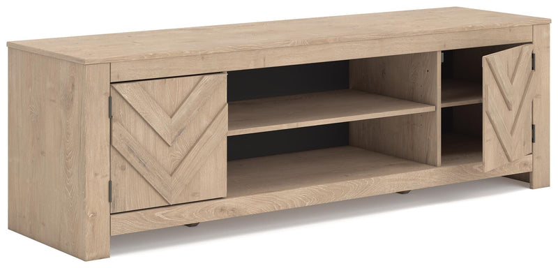Cayboni Tan 71" TV Stand - W3787-68