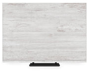 Cayboni Twin Panel Bed with Dresser and 2 Nightstands in Whitewash from Ashley - DMV Furniture