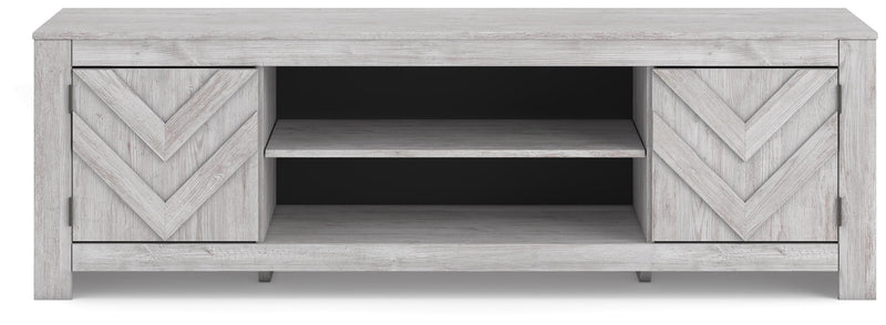 Cayboni Whitewash 71" TV Stand - W3788-68