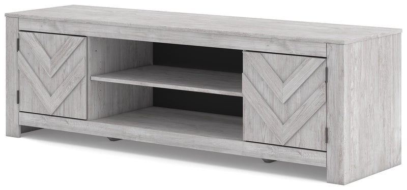 Cayboni Whitewash 71" TV Stand - W3788-68