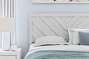 Cayboni Whitewash Queen Panel Bed - DMV FurnitureQueen Bed