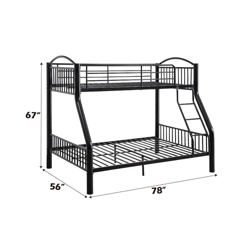 Cayelynn Twin/Full Bunk Bed - 37380BK