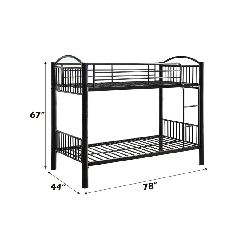 Cayelynn Twin/Twin Bunk Bed - 37385BK