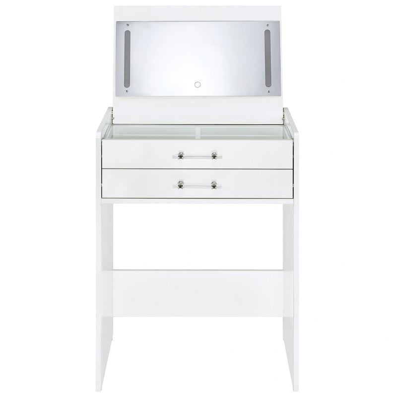 Danbury Makeup Vanity Table with LED Mirror and Stool