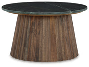 Ceilby Black/Brown Accent Coffee Table - A4000601