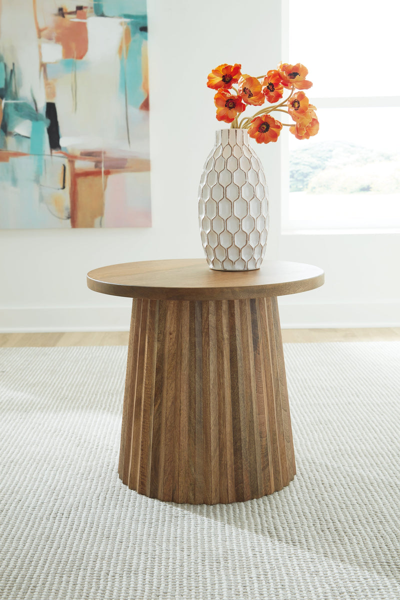 Ceilby Natural Accent Table - A4000602