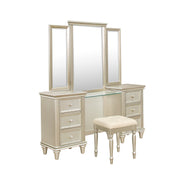 Celandine Silver Panel Bedroom Set - DMV FurnitureBedroom Set