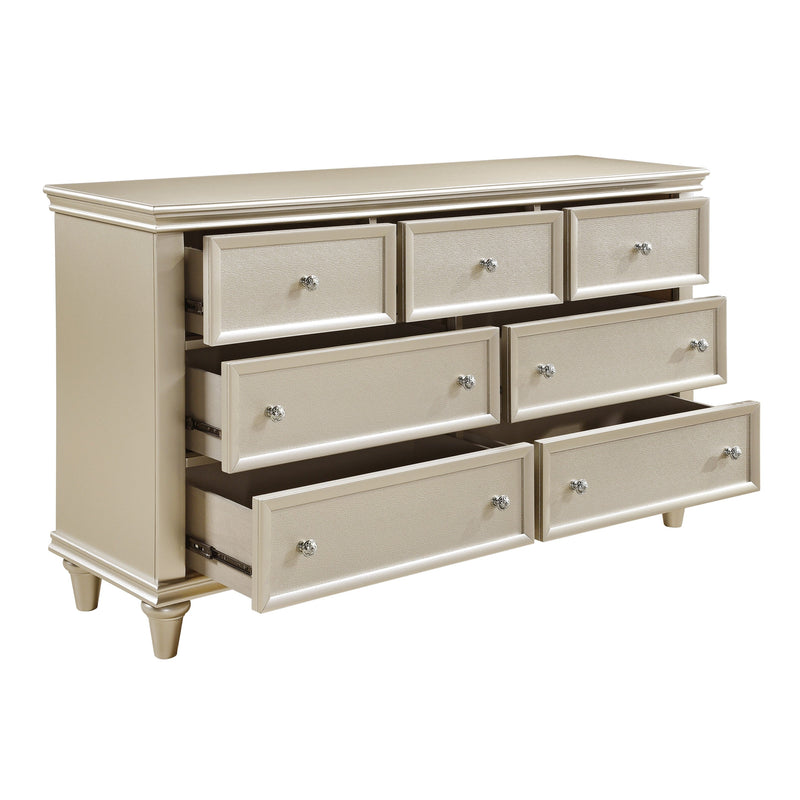 Celandine Silver Upholstered Panel Bedroom Set - DMV FurnitureBedroom Set