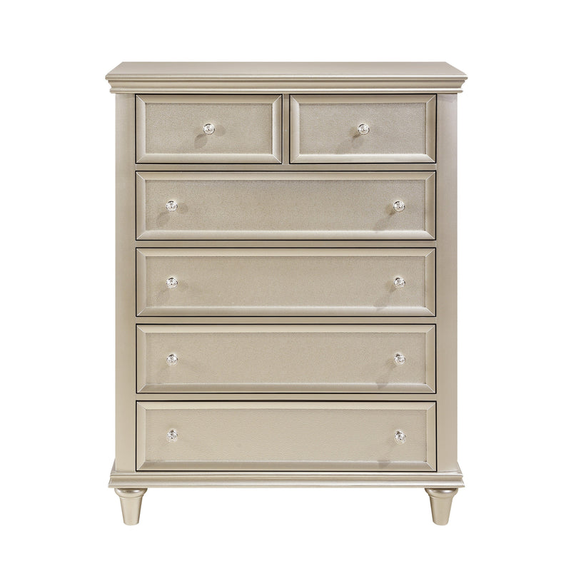 Celandine Silver Upholstered Panel Bedroom Set - DMV FurnitureBedroom Set