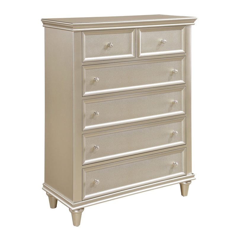 Celandine Silver Upholstered Panel Bedroom Set - DMV FurnitureBedroom Set