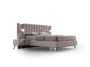 Cenova Bedroom (Queen Frame With Headboard & Dresser With Mirror & 2 Nightstand) - 200-MAX-CEN-150-QB-SET
