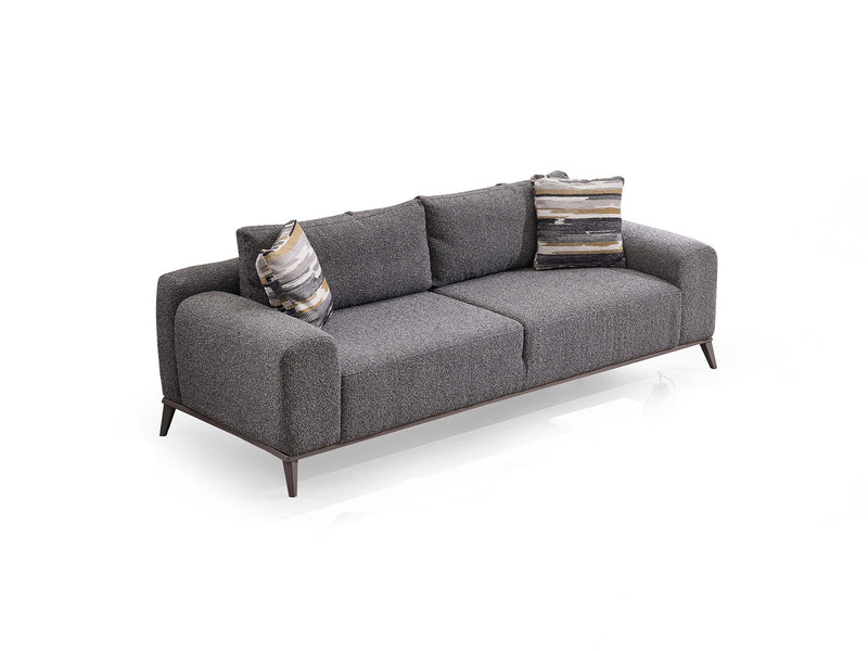 Cenova Convertible Loveseat in Grey - 200-MAX-CEN-TED11-2