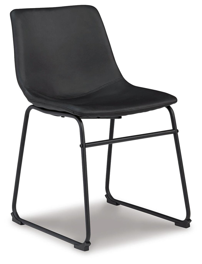 Centiar Black Dining Chair (Set of 2) - D372-06X2