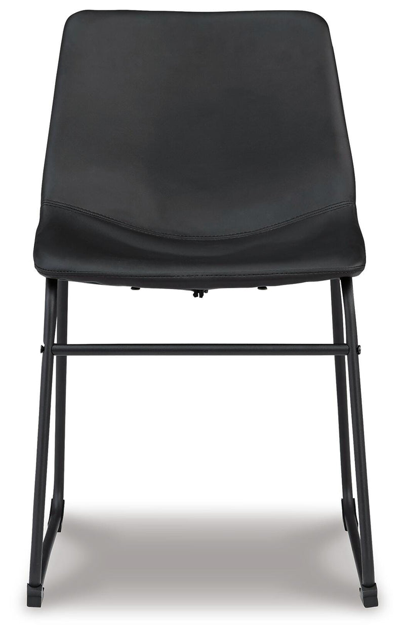 Centiar Black Dining Chair (Set of 2) - D372-06X2
