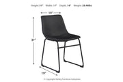 Centiar Black Dining Chair (Set of 2) - DMV FurnitureDining Chair