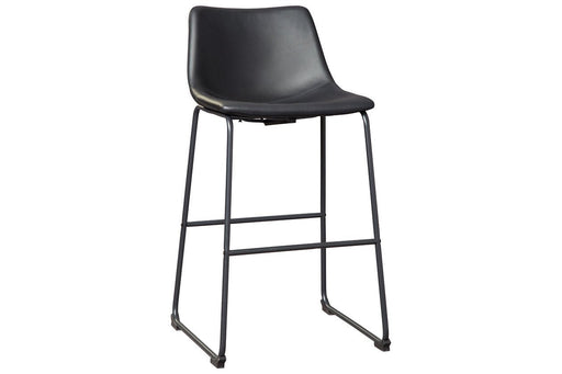 Centiar Black Pub Height Bar Stool (Set of 2) - DMV FurnitureBarstool