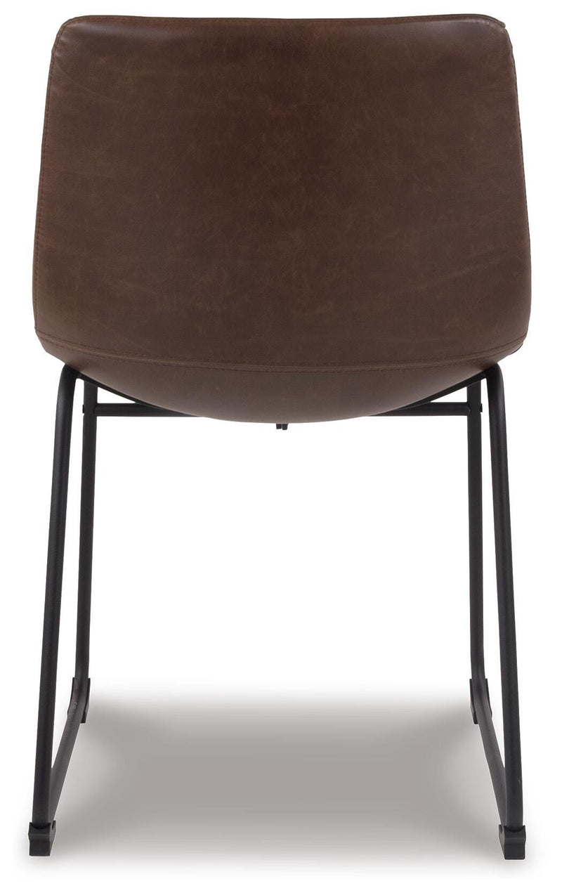 Centiar Brown/Black Dining Chair (Set of 2) - D372-01X2