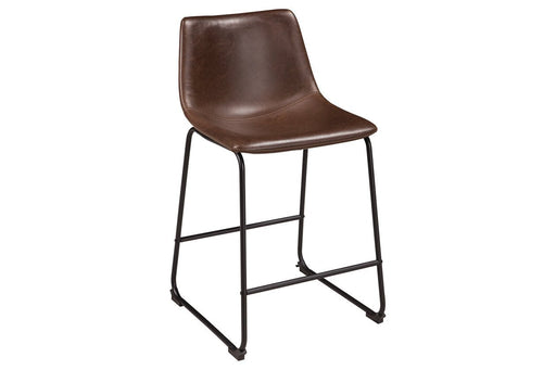 Centiar Brown Counter Height Bar Stool (Set of 2) - DMV FurnitureBarstool