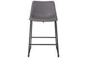 Centiar Gray Counter Height Bar Stool (Set of 2) - DMV FurnitureBarstool