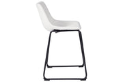 Centiar White Counter Height Bar Stool (Set of 2) - DMV FurnitureBarstool