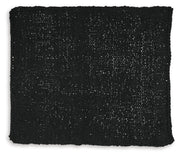 Chaddon Black Throw - A1001061T