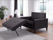Chair And A Half (Zigana Charcoal) - DMV FurnitureLiving Room Chair