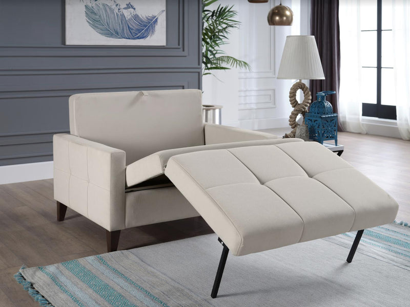 Chair And A Half (Zigana (Cream) - DMV FurnitureLiving Room Chair